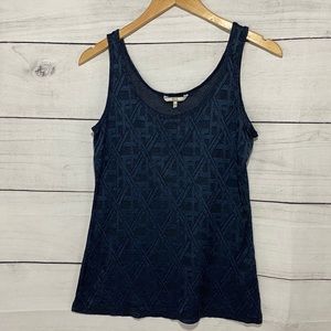 Stretchy Textured Sleevless Tank